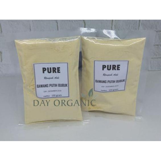 

BERKUALITAS! PURE GARLIC POWDER/BAWANG PUTIH BUBUK REFILL 100 GR