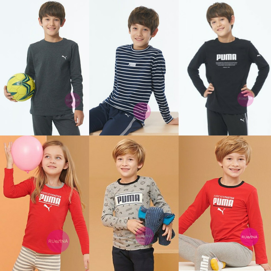 PumaKids Kaos Anak Laki Perempuan