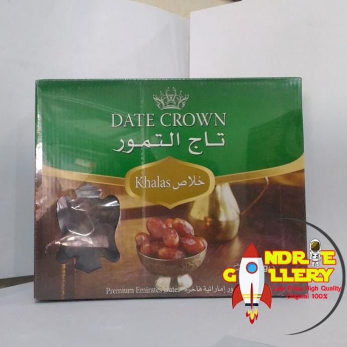 

Diskon Gila!! Kurma Dates Crown Premium Khalas 1kg | Date Crown