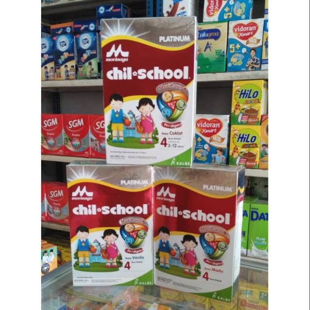 Susu Morinaga Chil School Platinum Vanila 400gr / 400 gram