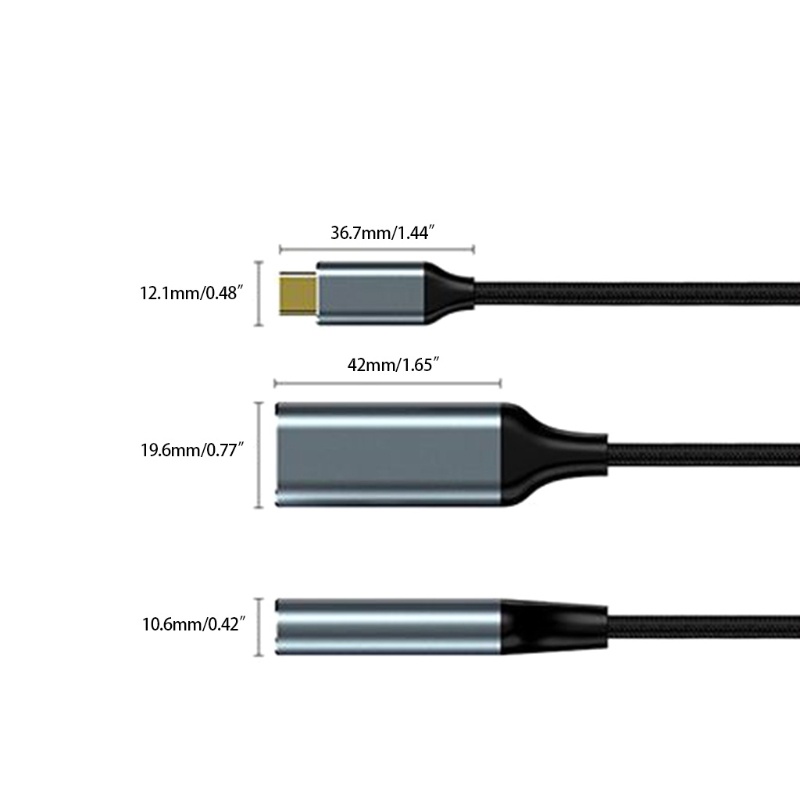 Btsg 4k 30hz High-definition Type C USB3.1 To Adapter Konverter Kabel