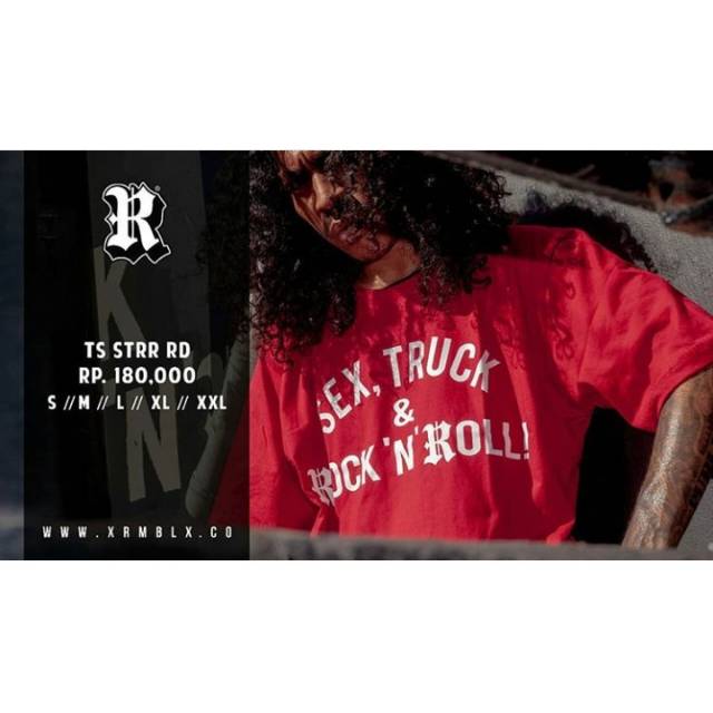 Rumble original TS STRR RD, ilbabalanos_store official reseller Rumble cloth bali