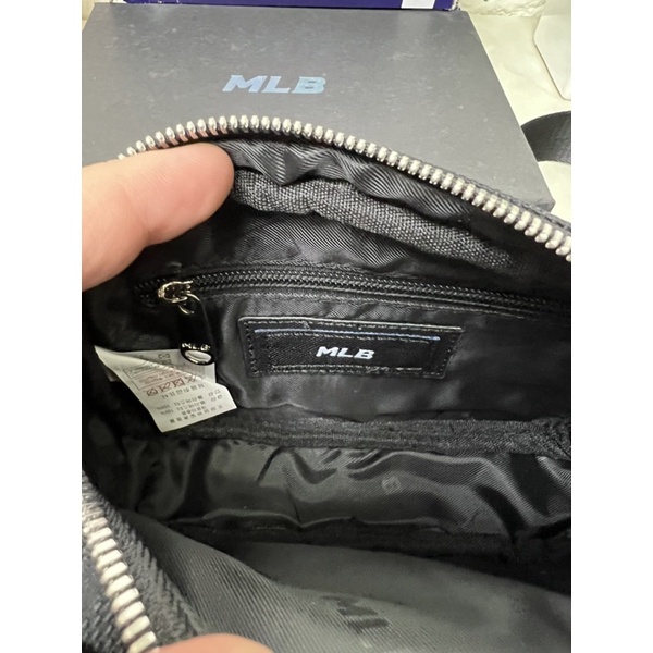 Tas MIB Korea Black Monogram Jacquard Crossbody Bag Original 100%