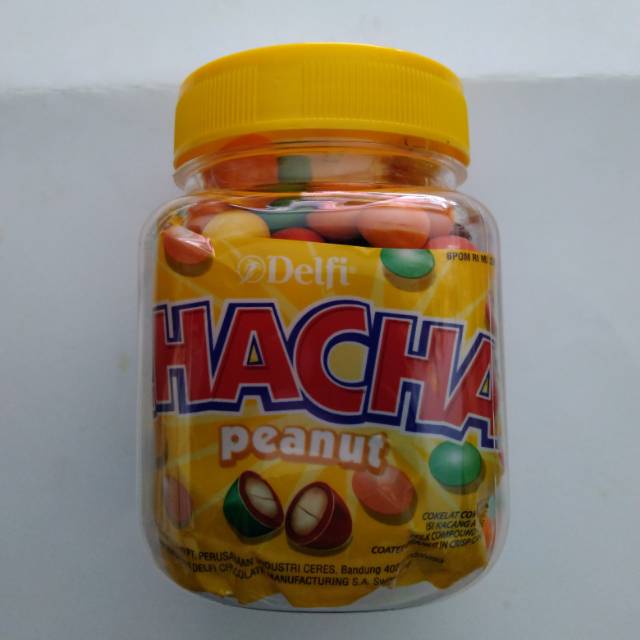 

Coklat Delfi Chacha Peanut Toples 125 g