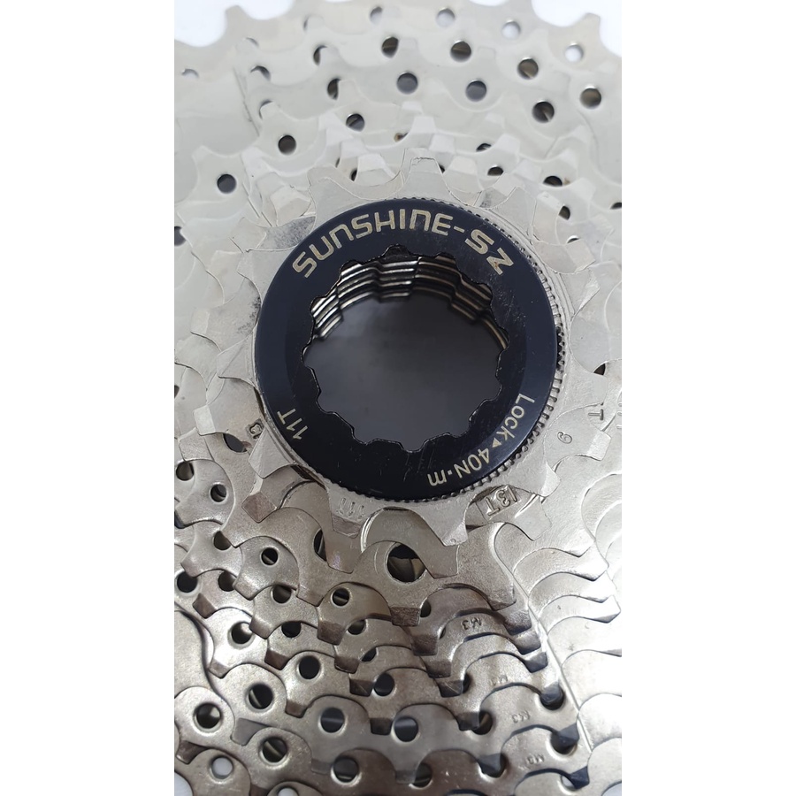 Sprocket Sunshine 10 Speed 10Speed 11 - 40T Sproket 40T Untuk Sepeda Lipat Seli Roadbike MTB Not Shimano