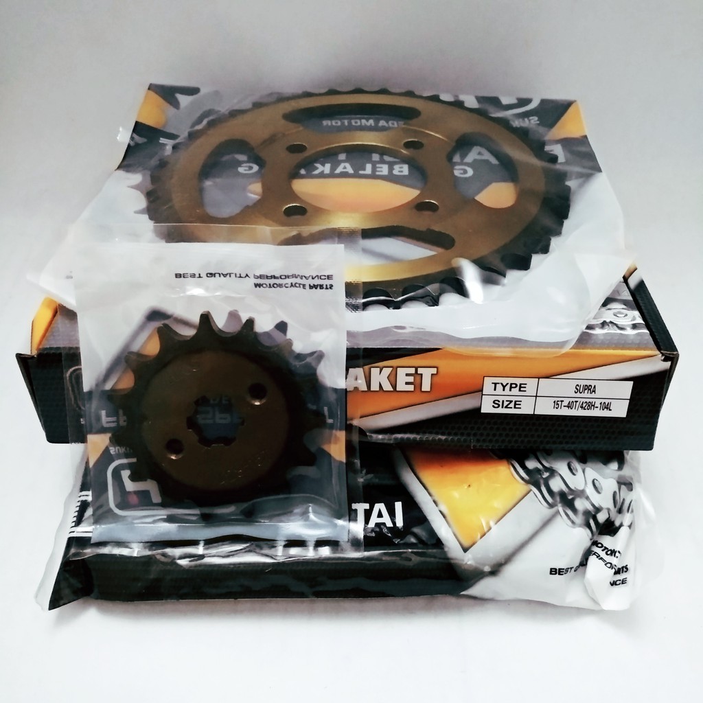 Supra (40T) / Gear Paket (Drive Chain Kit) / 128+