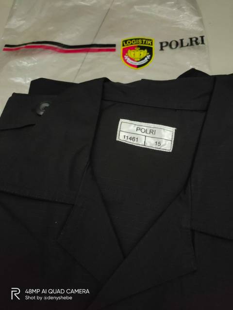 Baju PDL HITAM jatah brimob