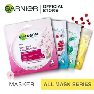 Garnier Sheet Sheets Mask All Variant Hydra Bomb | Serum | Bright Up | Hydrabomb Masker ✔️BPOM ❤ KIMIKO ❤