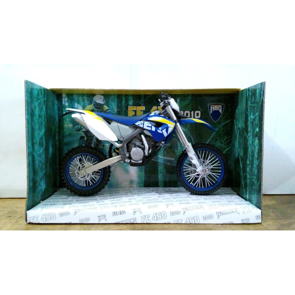 Diecast Miniatur Motor Cross Trail Husaberg FE 450 2010 Harga Murah