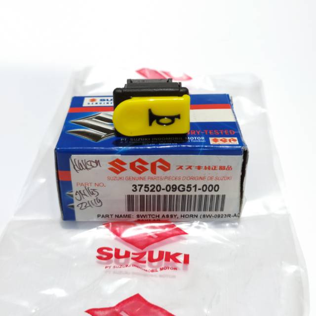 Tombol klakson smash Shogun 125 Arashi karisma Suprax125 fit new dll asli SGP 37520-09G51-000