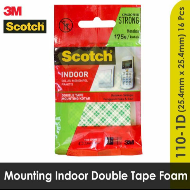 

3M mounting tape double tape busa 110-1D 1inch x 1inch