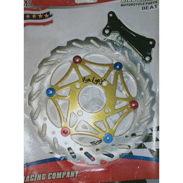 Piringan cakram depan tapak lebar Beat Vario 125 Vario lama spacy Scoopy dll ready 3mm