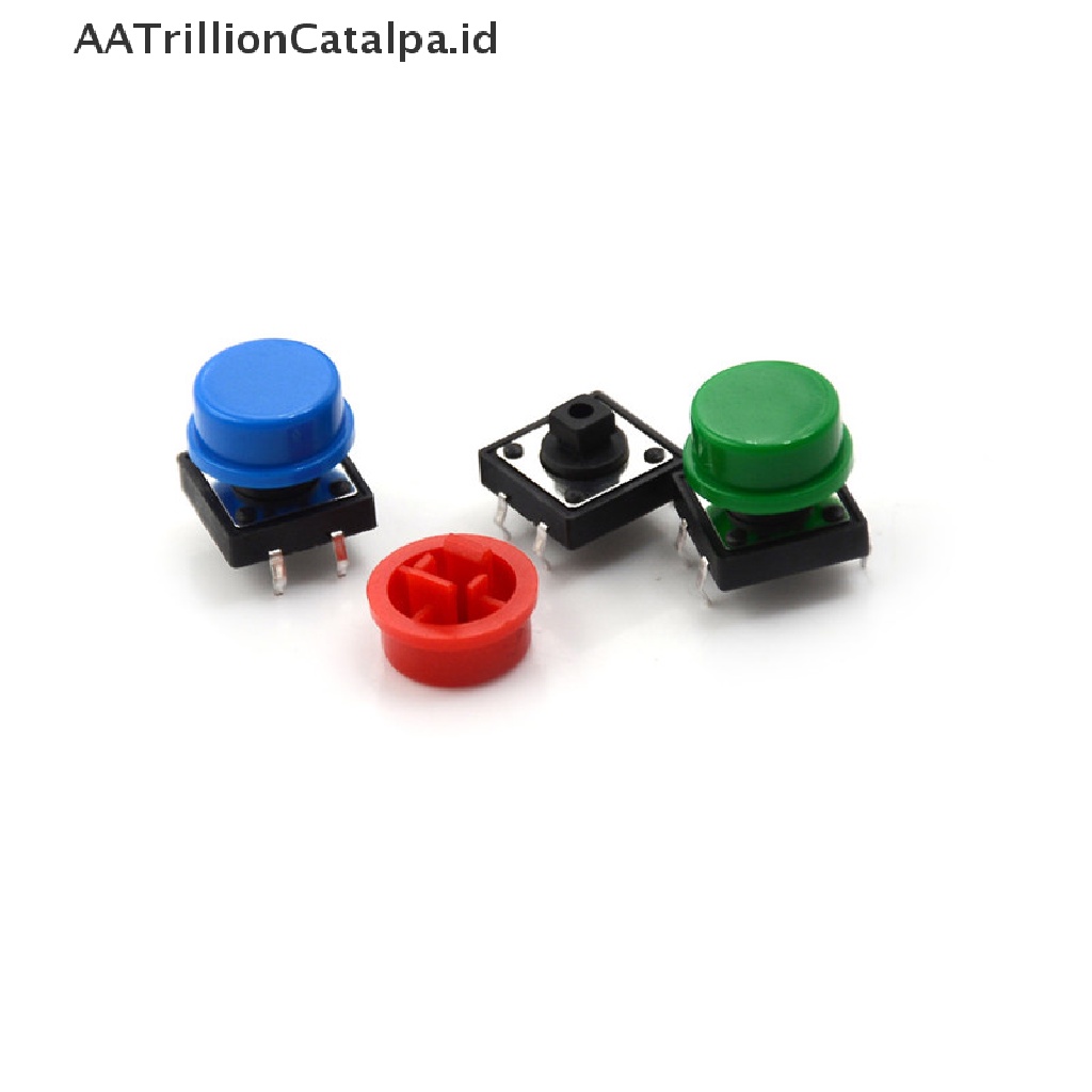 (Aatrillioncatalpa) 20pcs Tombol Switch B3F Tactile 12x12 X