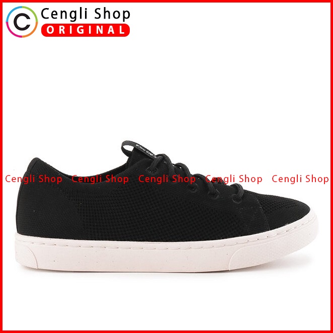 SEPATU SNEAKER WANITA HUSH PUPPIES ORIGINAL CASUAL BRANDED BLACK HW37