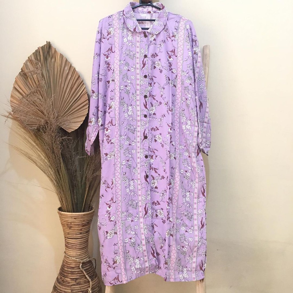 ATASAN WANITA MUSLIM ADISA TUNIK BAHAN KATUN RAYON
