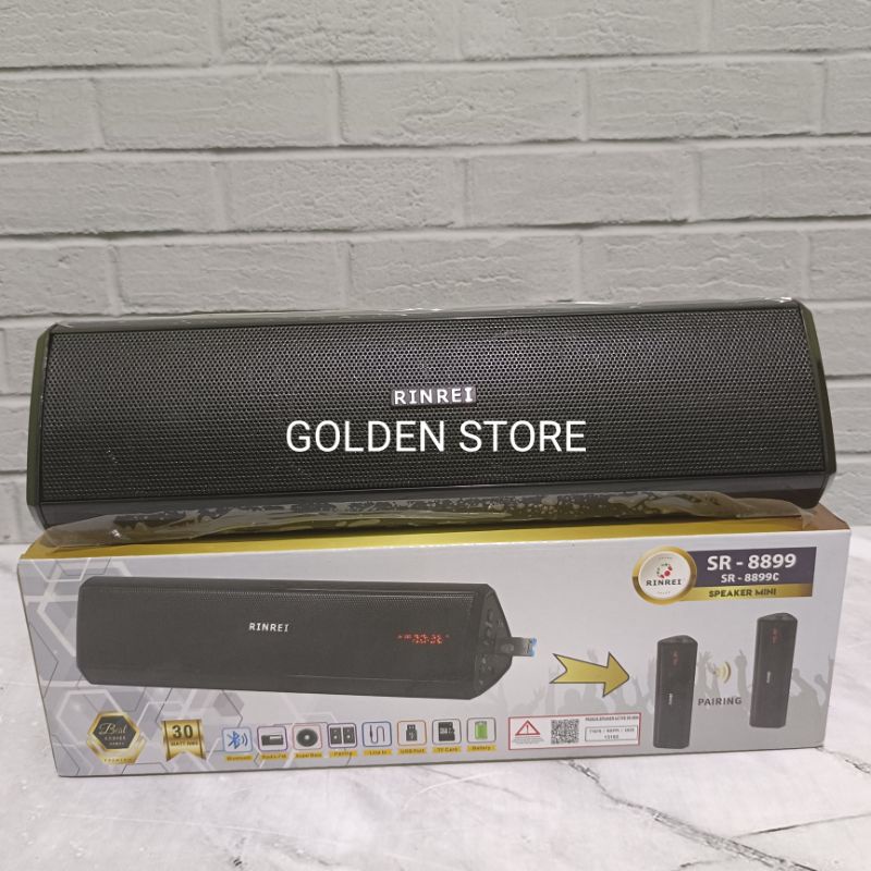 Speaker MULTIMEDIA RINREI SR-8899C Bluetooth Mp3