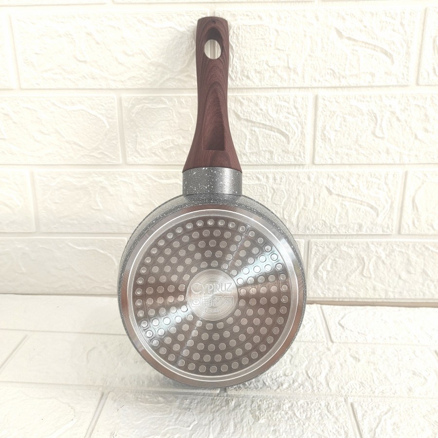 SN-0211 Cypruz Sauce Pan Induksi Marble 16cm Milk Pot panci susu
