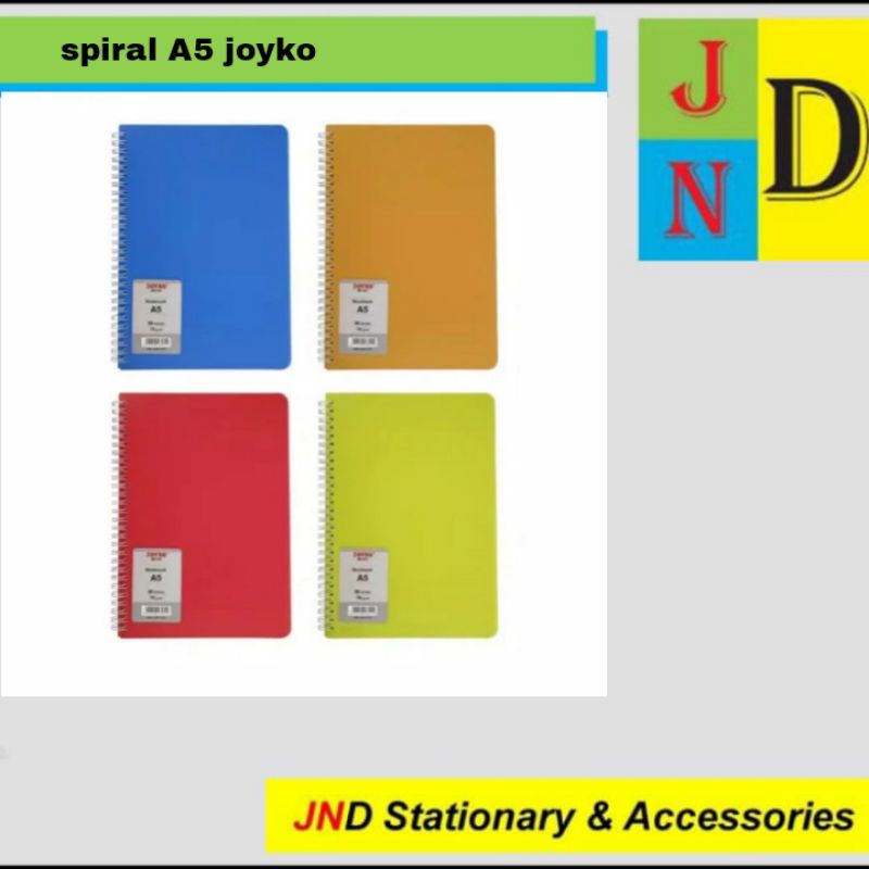 

Notebook Buku Catatan Buku Tulis Spiral A5 JOYKO Note Book NB-661