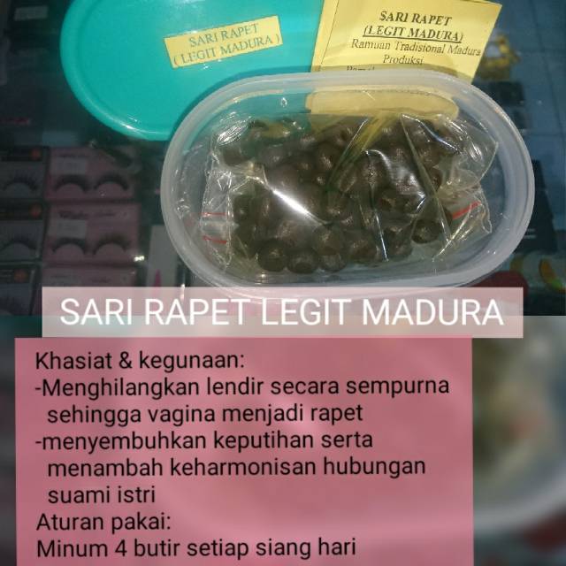 

SARI RAPET LEGIT MADURA