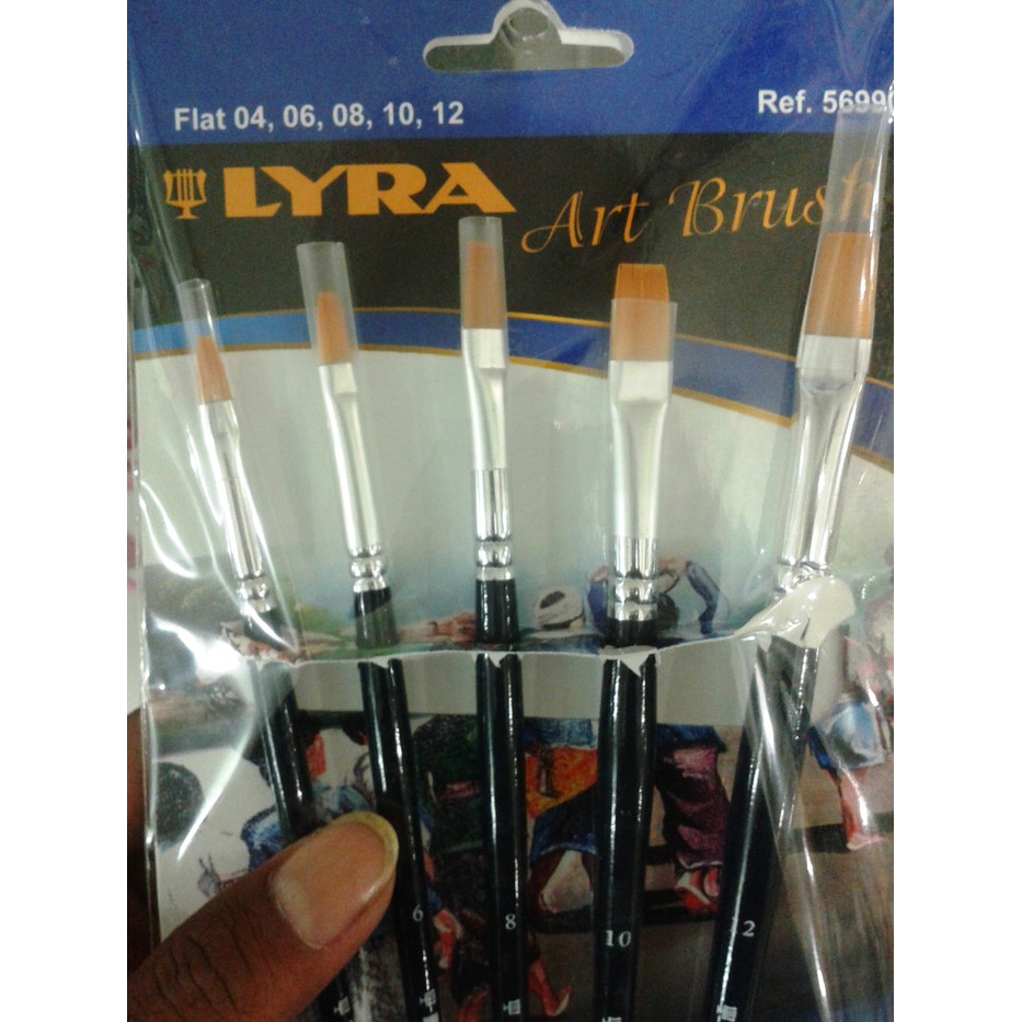 

Lyra Giotto Brush Set Flat