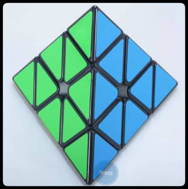 Rubik Pyraminx Moyu Black Base - Rubik Piramida merk Moyu Murah