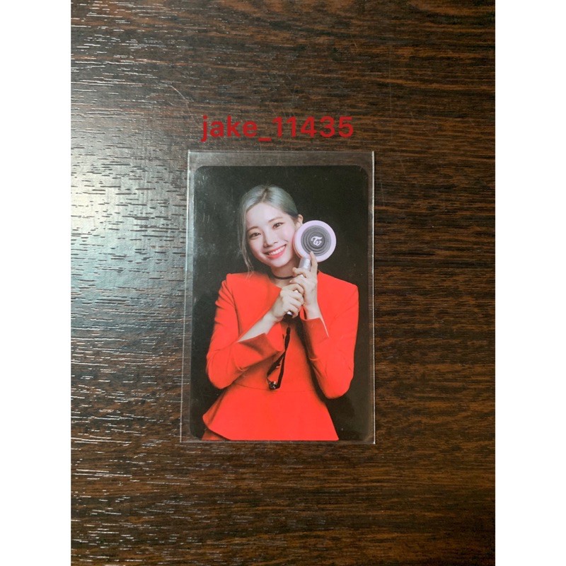[BOOKED] PHOTOCARD PC TWICE OFFICIAL LIGHTSTICK BENEFIT CANDYBONG Z DAHYUN
