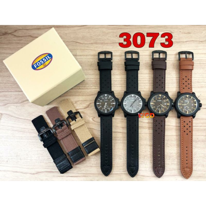 BEST SELLER JAM PRIA JAM FS 3073 PAKET FREE BOX + TALI CANVAS