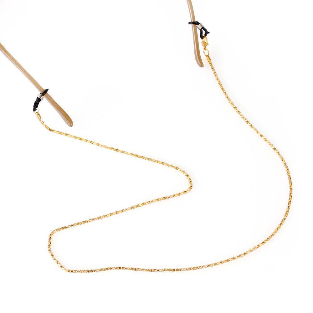 Wonder 4warna Kacamata Baca Rantai Adjustable Anti Hilang Unisex Metal Lanyard