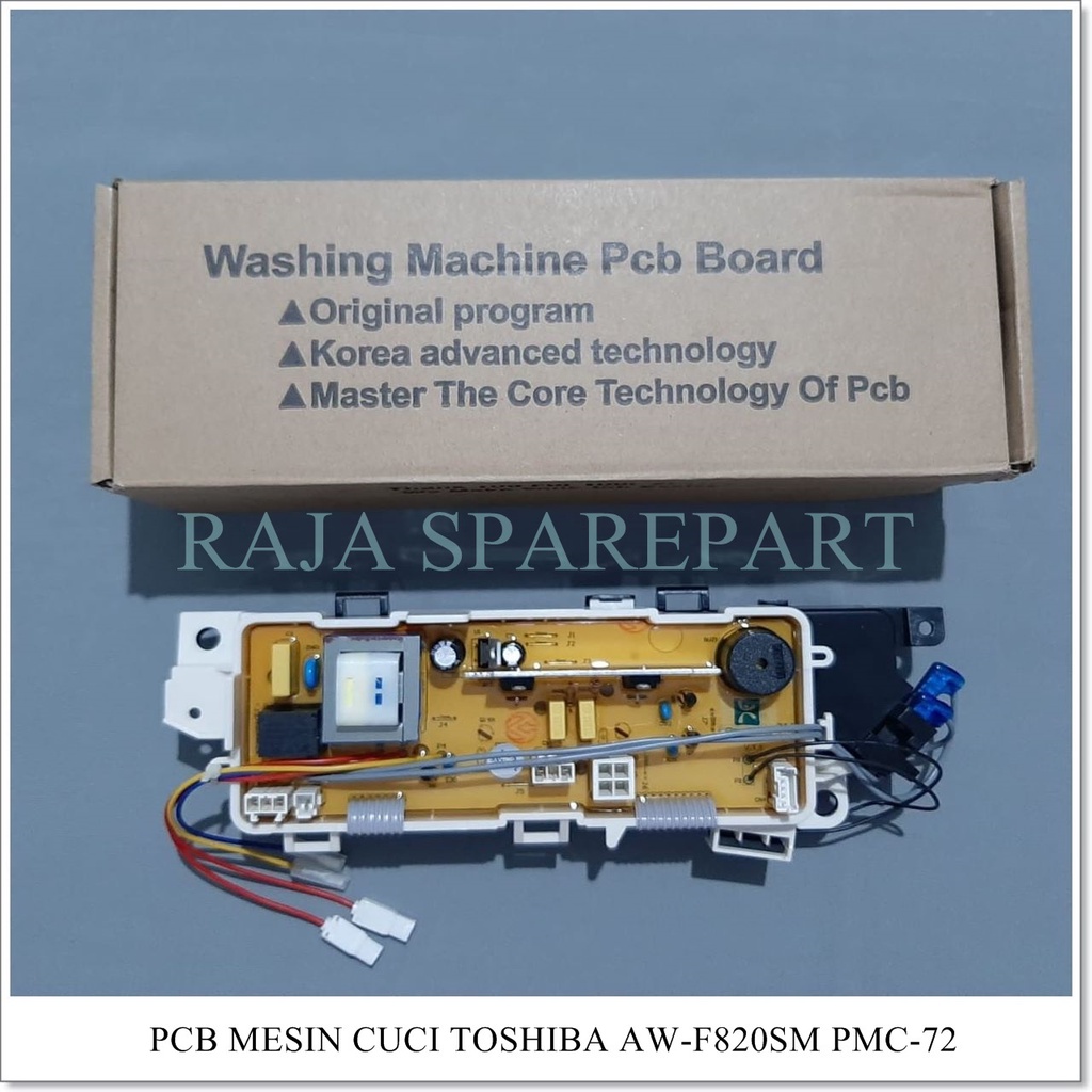 PCB/Panel/Modul Mesin Cuci Toshiba AW-F820SM, AW-A880SN, AW-E800SN, AW-F820M, AW-A820M PMC-72