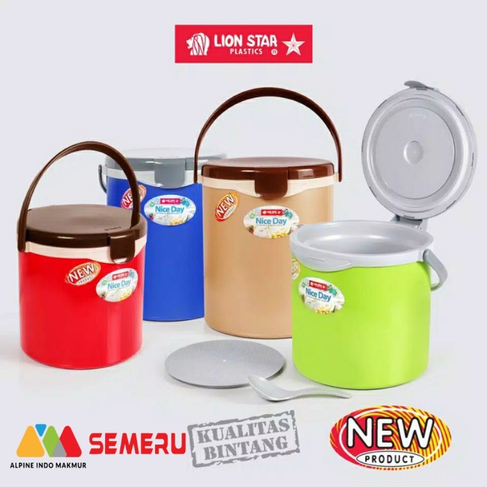 LION STAR RICE BUCKET BULAT HANAMI
