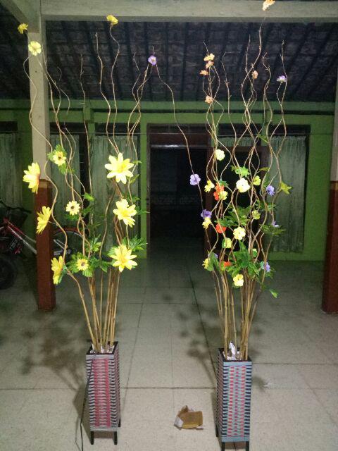 Bunga Bambu Ulir Set Bunga Vass 10 Pcs