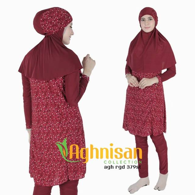 Baju Renang Muslimah model STANDAR size S (Aghnisan)