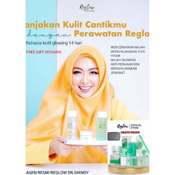 REGLOW SERIES Cream Penghilang Flek Glowing skin Treatment Original BPOM - RE Serum glowing cream pe