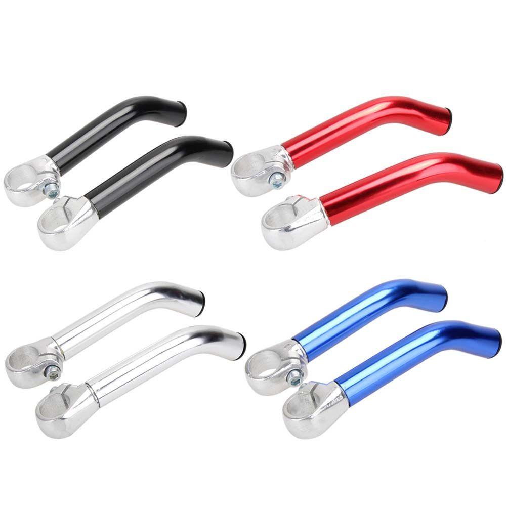 Agustina Ujung Stang Lock-On Ends Praktis Horn Bar Ends Aluminium Alloy MTB Sepeda Rest