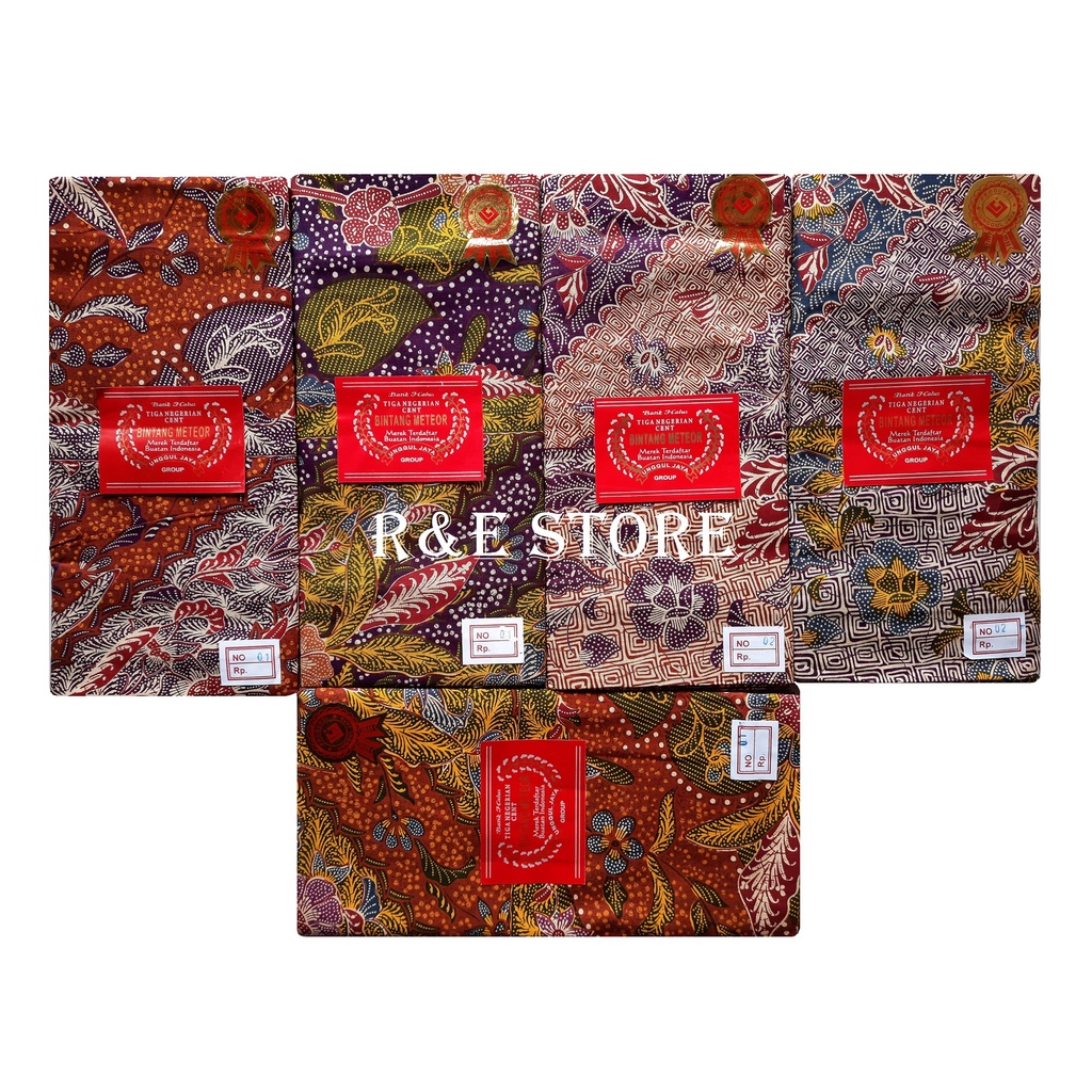 KAIN SARUNG WANITA SARUNG BATIK HALUS BINTANG METEOR UNGGUL JAYA