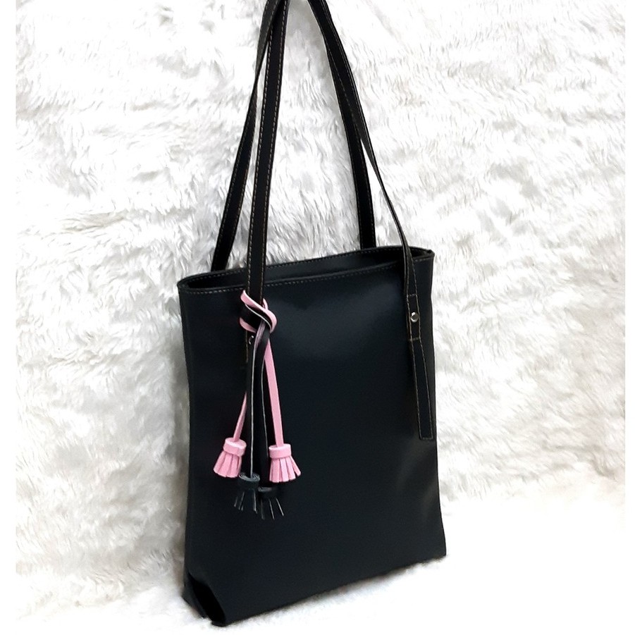 FASHION WANITA Tas Wanita Cewek Hitam White Murah Salvia saes store 005