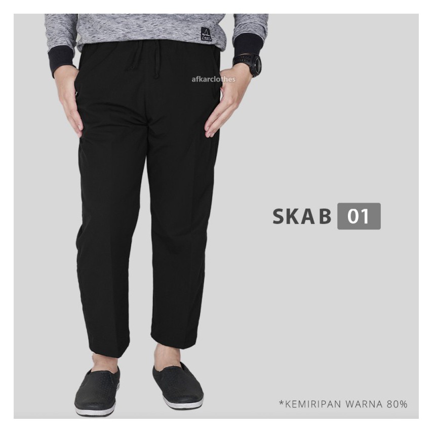 Sirwal Pria Dewasa Bahan Katun Polos Berkualitas