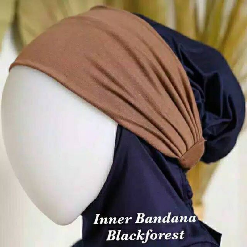 Ciput bando pita Inner hijab Ciput rajut premium Ciput kaos premium Daleman kerudung Dalaman jilbab 