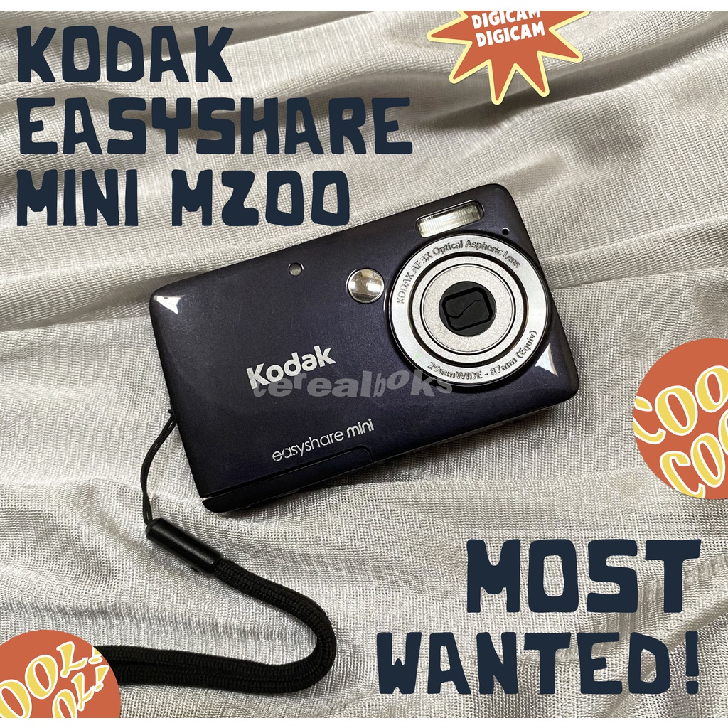 JUAL DIGICAM KODAK EASYSHARE MINI M200 DIGITAL CAMERA KAMERA | tag. wts sell sale pocket analog vint