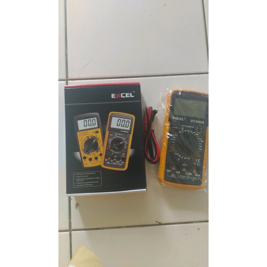 Dijual multi digital 9205a avo meter digital multi meter digital Berkualitas