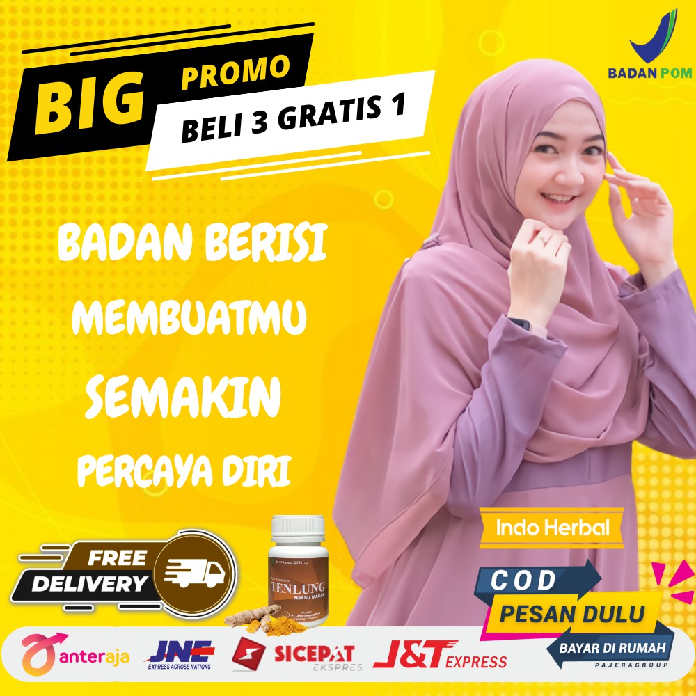 Obat Gemuk Badan Permanen BPOM Penambah Berat Badan