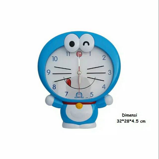 Jam dinding doraemon full body