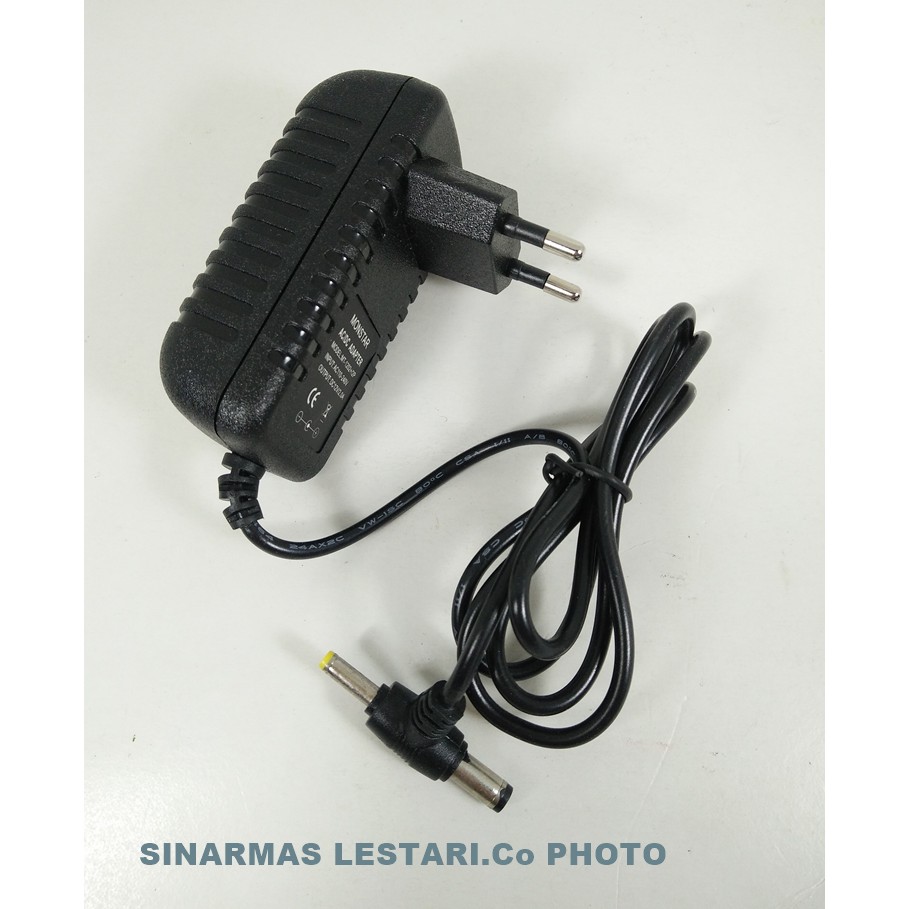 Adaptor AC-DC CCTV 12Volt 2.0 Amper Full AC110-240V MONSTAR 1 Meter