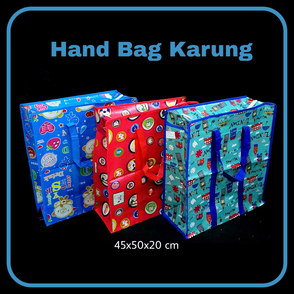 

MJ Hand Bag Karung 45x20x50/Goodie Bag/Tas Serbaguna/Tas Tenteng