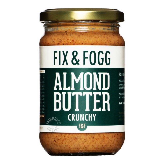 

Fix & Fogg Almond Butter - Crunchy 275G