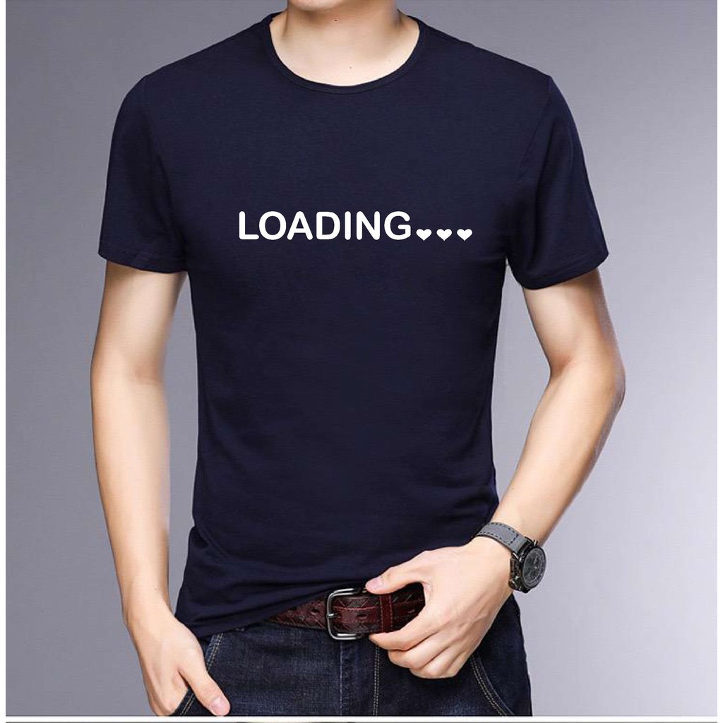 BS/COD/BAJU KAOS TANGAN PENDEK LOADING PRIA REALPICTURE