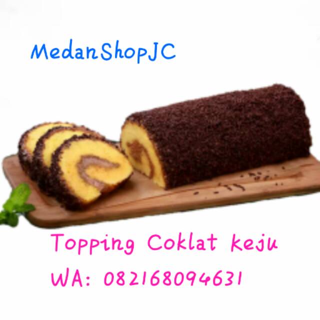 

Bolu Gulung Topping Coklat Varian Rasa