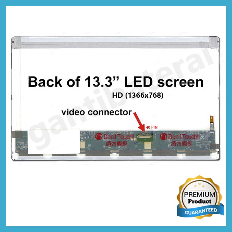 Lcd Led 13.3 Toshiba Satellite L630 L635 L730 L735