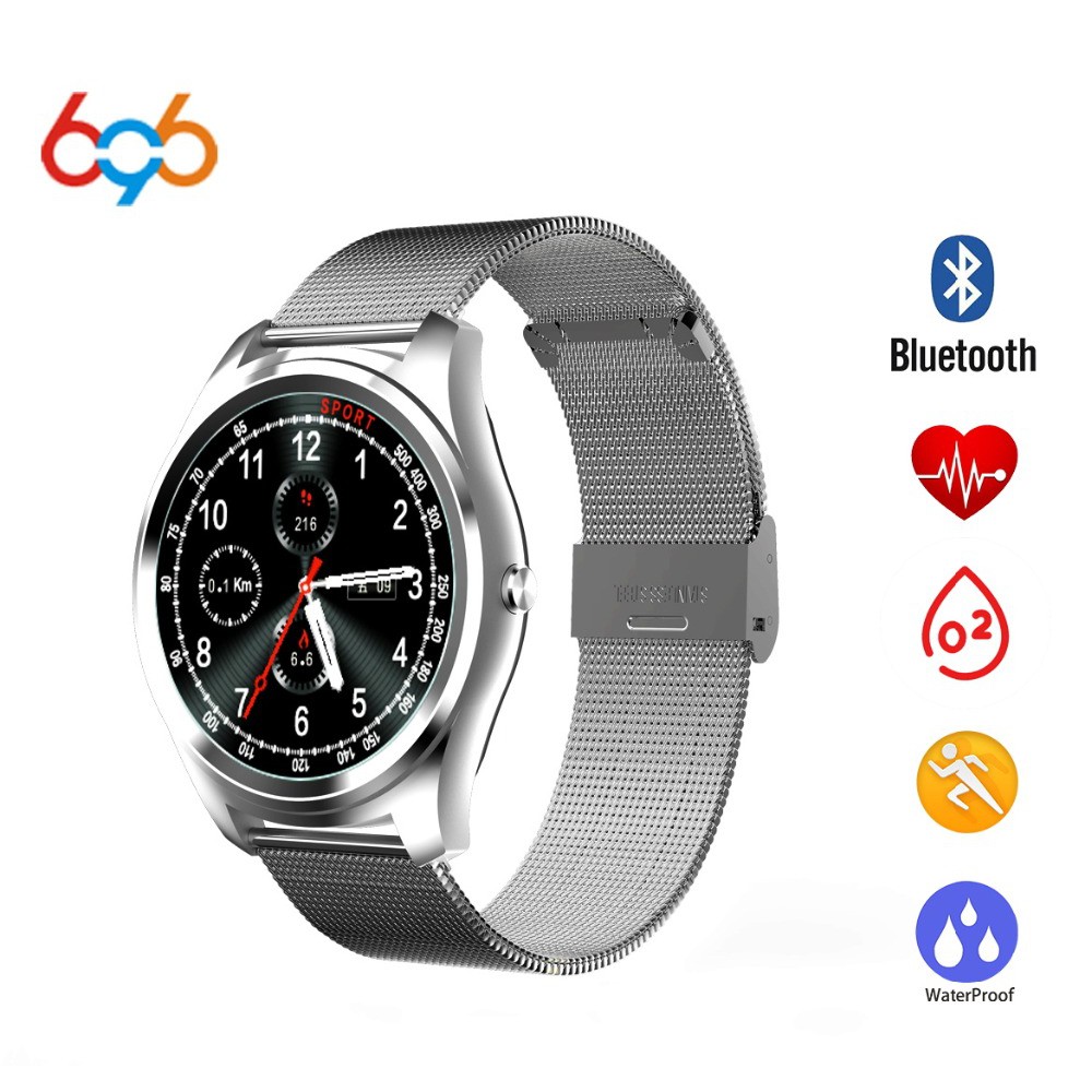696 Bluetooth Smart Watch X8 Monitor Denyut Jantung Passometer Dukungan Smart Watch Wanita Pria