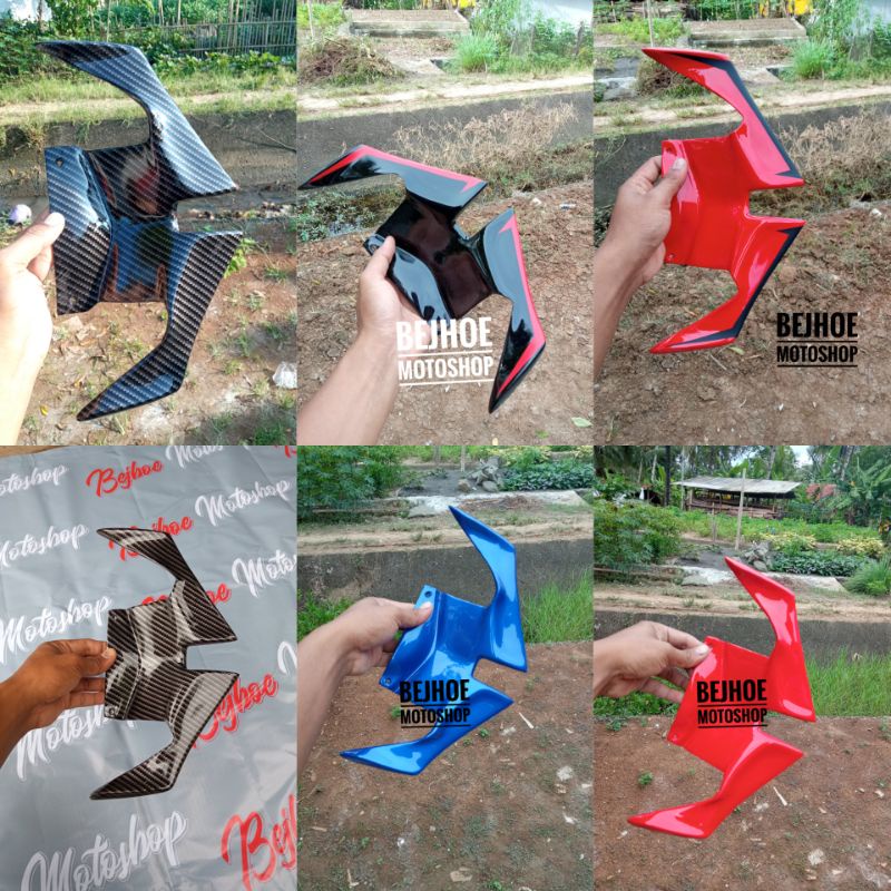 Winglet Beat Deluxe beat 2021 Hitam Carbon